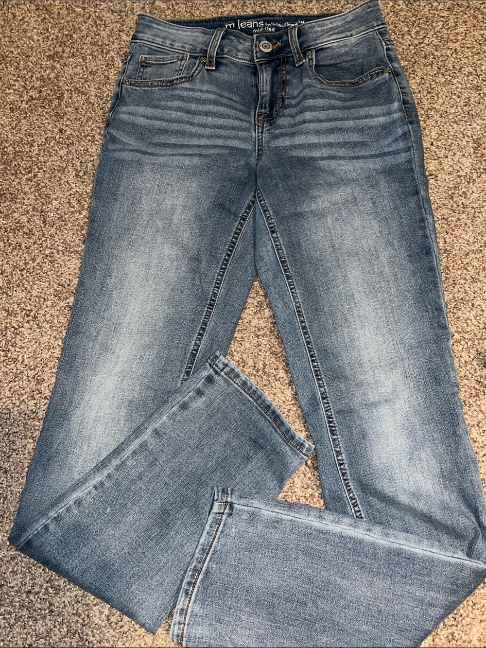 Maurices Light Blue Boot Cut Jeans